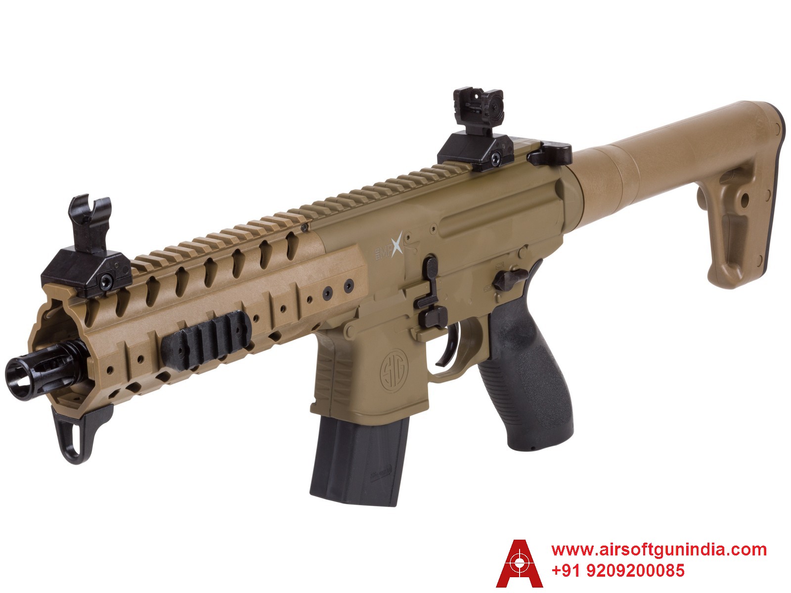 SIG Sauer MPX CO2 Pellet Rifle, Flat Dark Earth by Airsoft gun india