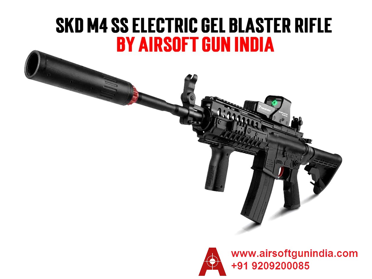 SKD M4 SS Electric Gel Blaster Rifle By Airsoft Gun India