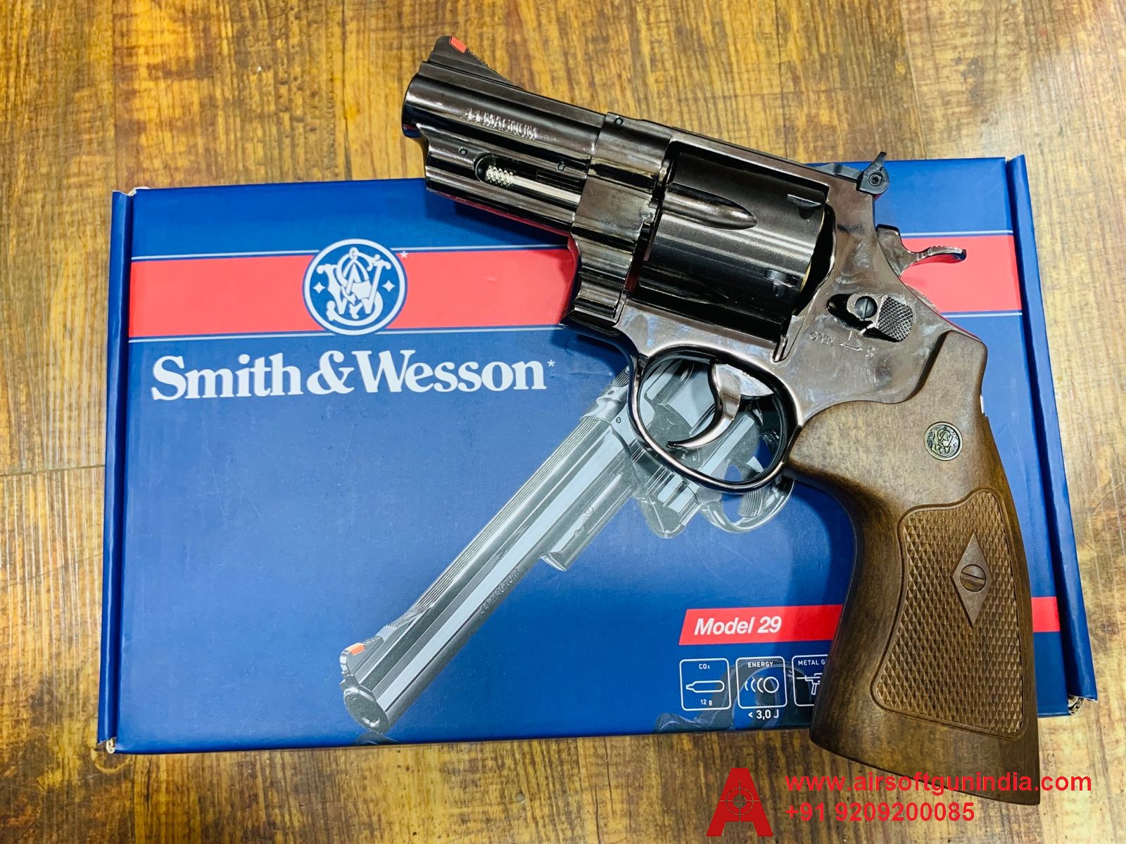 Smith & Wesson M29 3 Inch .177Cal Air Revolver Review: A Classic