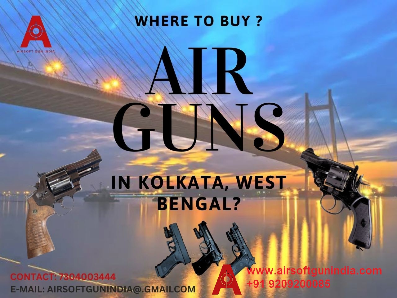 Where To Buy Air Guns In Kolkata, West Bengal?