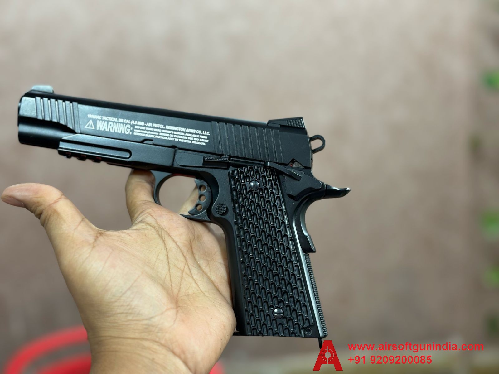 Exploring the Remington 1911 RAC Tactical .177 Cal Air Pistol.