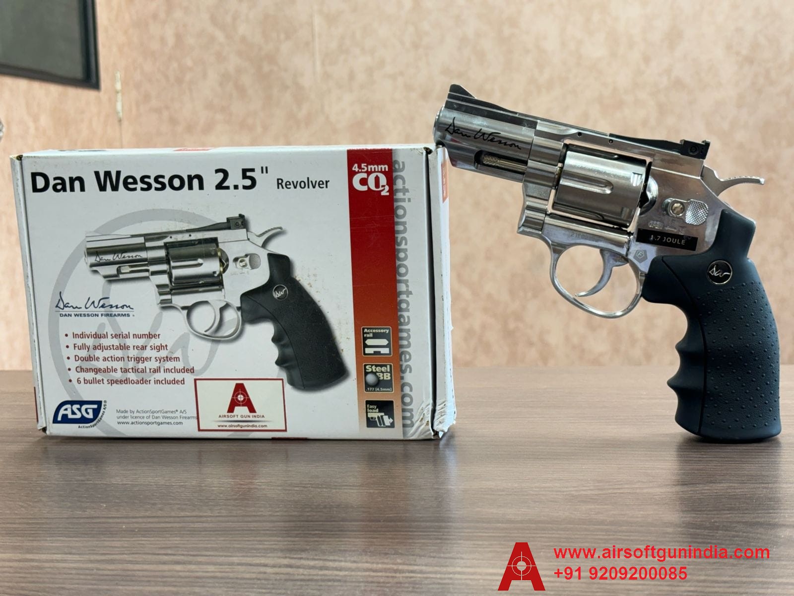 Experience the Realism of the Dan Wesson 2.5” CO2 BB Revolver in India ...