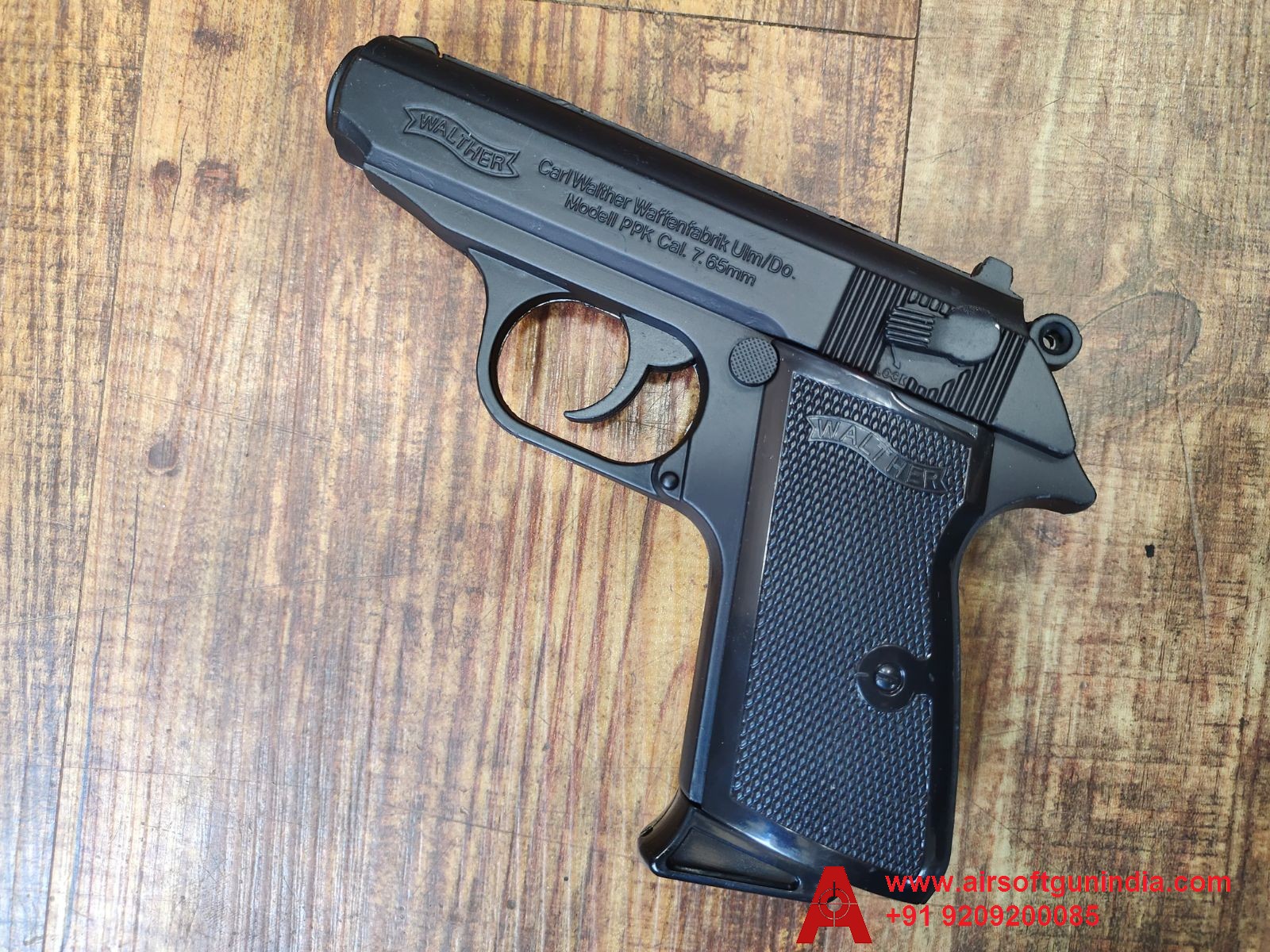 Walther PPK Black Replica Lighter By Airsoft Gun India