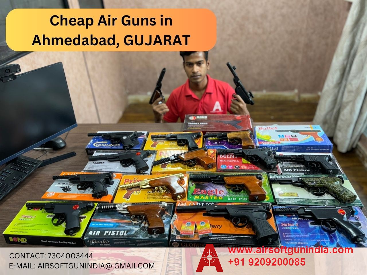 Where to Buy Air Guns in Ahmedabad, Gujarat?